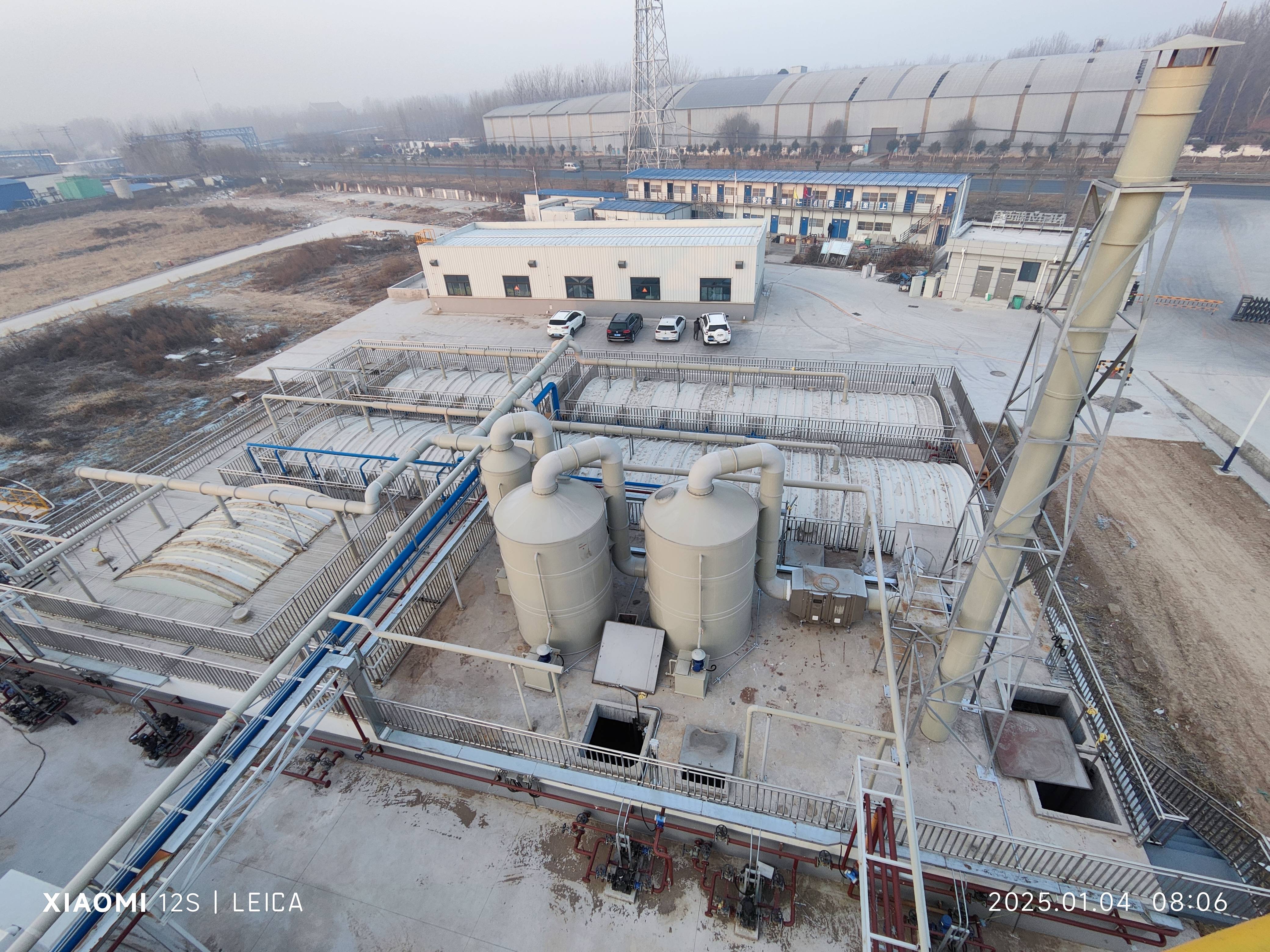 迈奇污水站建设